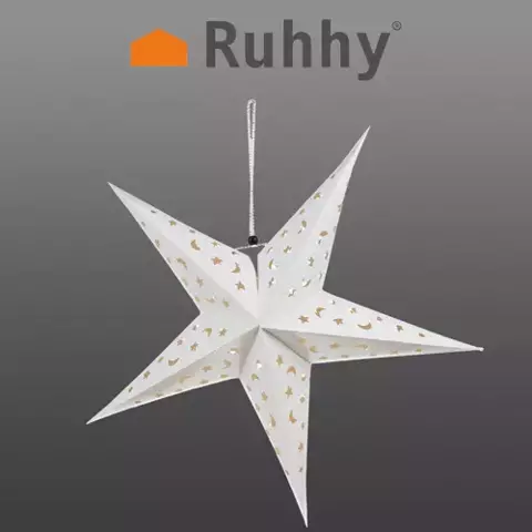 3D LED hvězda - 60cm Ruhhy 20076