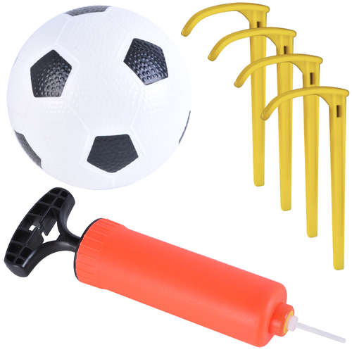 Fotbalová branka + míč + pumpa