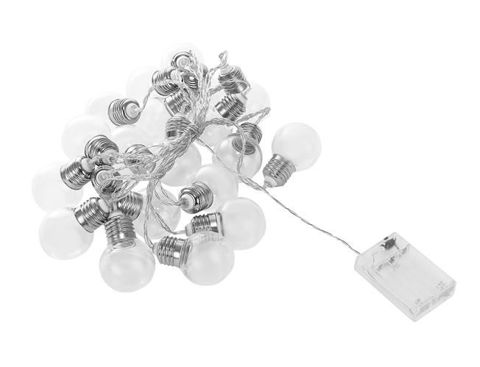 Girlanda - LED lampy na baterie 20ks.