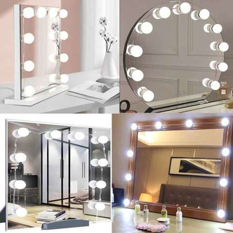 LED lampy do zrcadla/toaletního stolku - 10 ks.