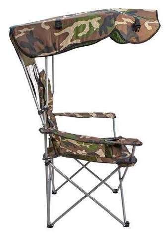 Rybářská židle Skládací židle Kempovací židle do 120 kg Skládací se střechou s taškou 10044