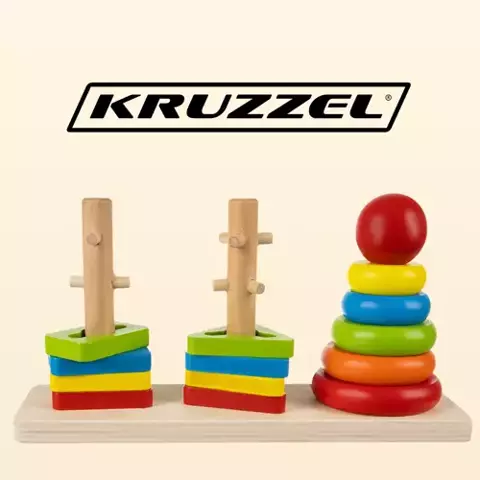 Sorter - dřevěné puzzle Kruzzel 19870
