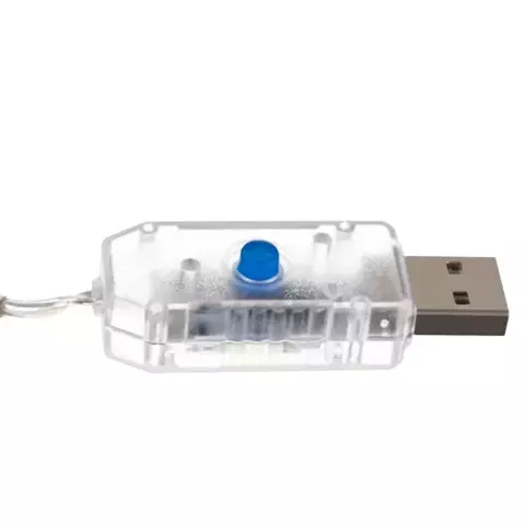 Světelná závora 108LED USB - studená bílá KŚ19770