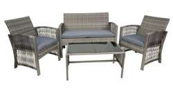 M11961 polyratanový zahradní nábytek - šedý