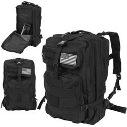 Vojenský batoh XL černý