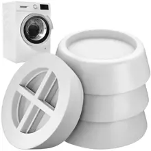 Rdeghly Tapis, 4 Pcs Lave-linge Réfrigérateur EVA Anti-Vibration Pads Tap  Protecteur D'Égratignure Appareil Domestique, Anti-Vibration Pad 