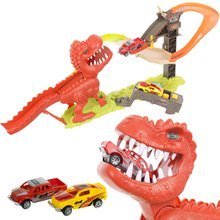 Dinosaur launcher track + 2 cars