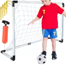Football goal + ball + pump 23459
