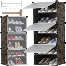 Modular shoe rack - 6 levels