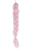 Synthetic hair braids - pink