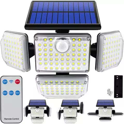 181LED solar lamp with Izoxis external panel
