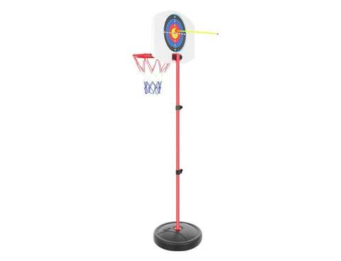 Basketball game set and shooting range