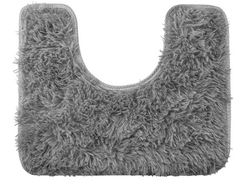 Bath rug - set - gray D8312