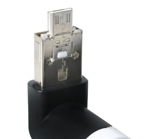 Black micro USB fan