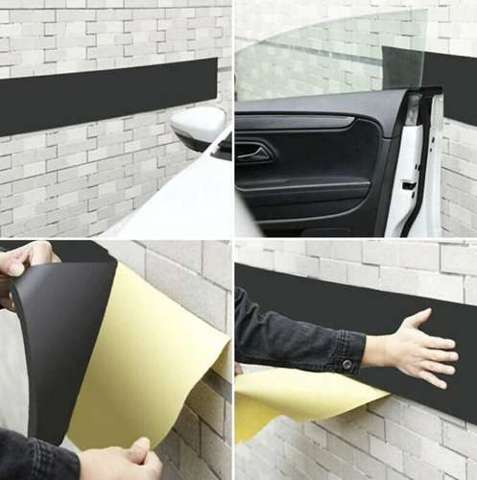 Car door protector - garage wall bumper
