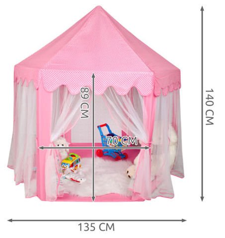 Children&#39;s tent N6104 - pink