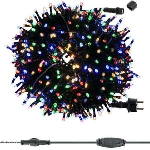Christmas tree lights 300 LED multicolor L11367