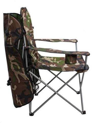 Fishing chair Folding chair Camping chair up to 120 kg Foldable with carry bag roof 10044
