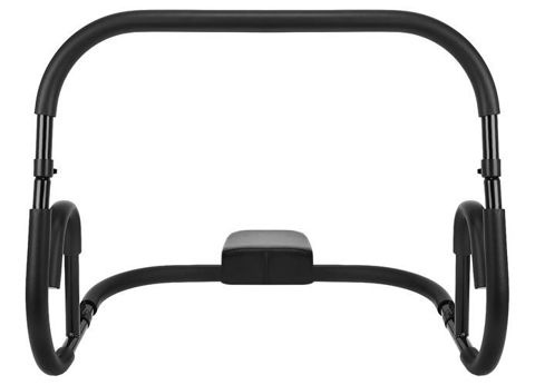 Fitness roller cradle for crunches