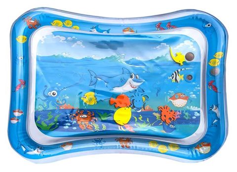 Inflatable play mat for children