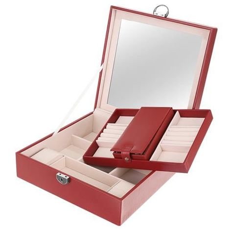 Jewelery box - Beautylushh burgundy