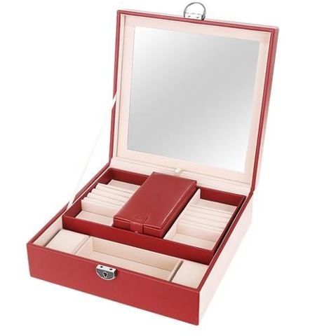 Jewelery box - Beautylushh burgundy
