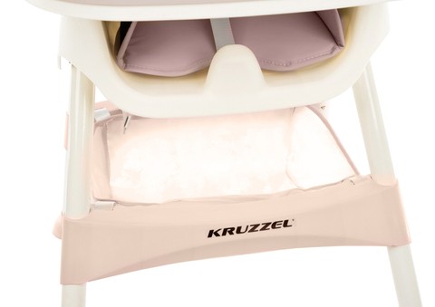 KRUZZEL feeding chair - pink