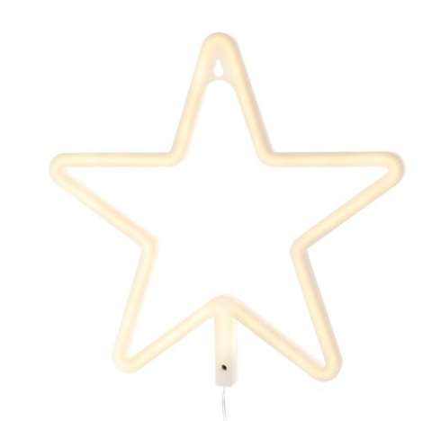 LED bedside lamp - star - warm white
