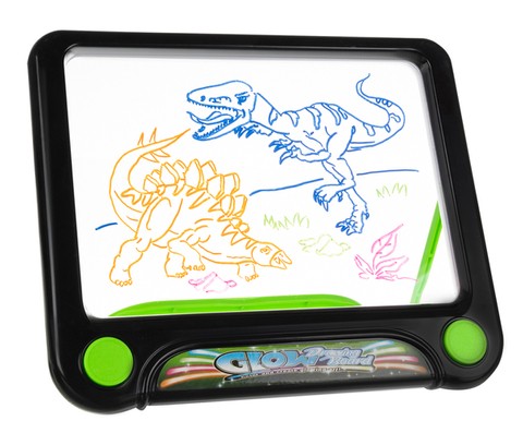 Light drawing board - dinosaurs