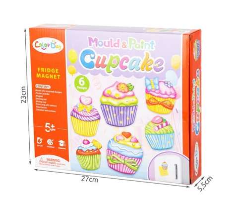 Magnets - DIY - cupcakes
