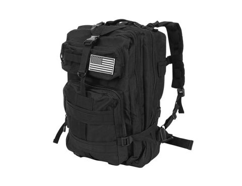 Military backpack XL black