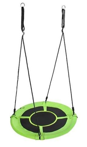 Nest swing 100cm green-black