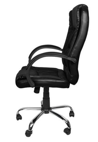 Office armchair eco leather - black MALATEC