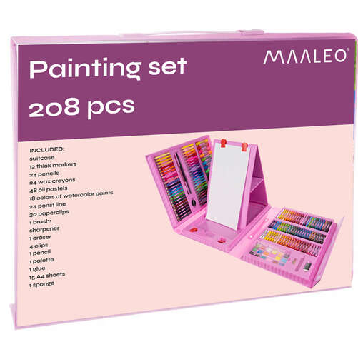 Painting kit 208 pcs. In case