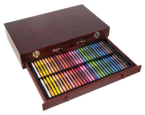 Painting kit in a suitcase
