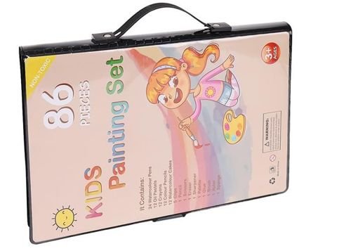 Painting set in a case 86 pcs