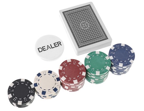 Poker - a set of 300 chips in an HQ suitcase