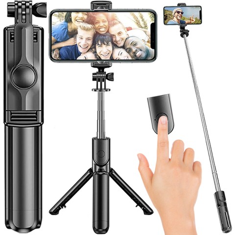 Selfie stick / tripod + Izoxis 21234 remote control