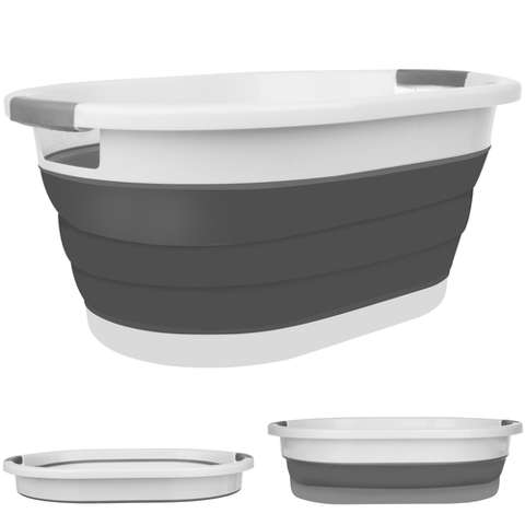 Silicone bowl - foldable laundry basket