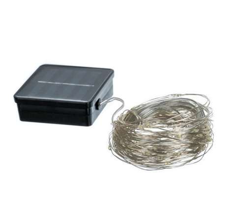Solar Christmas lights - 100LED multicolor wires