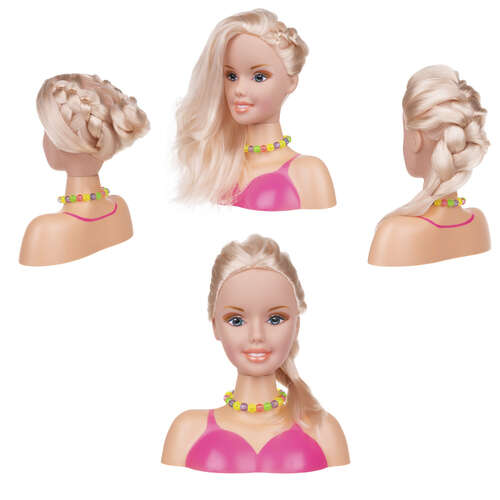 Styling head with accessories