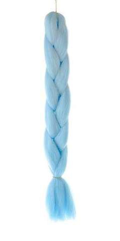 Synthetic hair braids - blue
