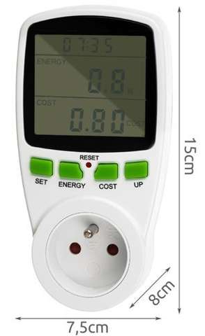 Wattmeter - meter of energy consumption