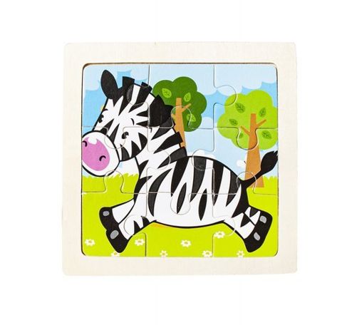 Wooden jigsaw puzzle 4 pieces U10973