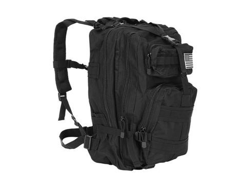 XL black military backpack
