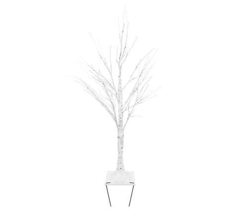 Arbre décoratif bouleau 90cm - Lampes LED 24V