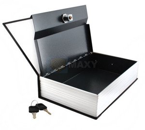 Coffre-fort - une boîte cachée dans un livre