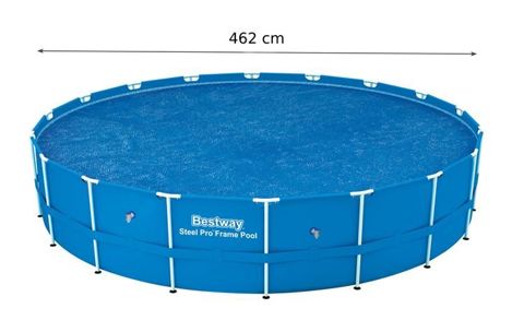Couverture solaire pour piscine 488 cm BESTWAY 58253
