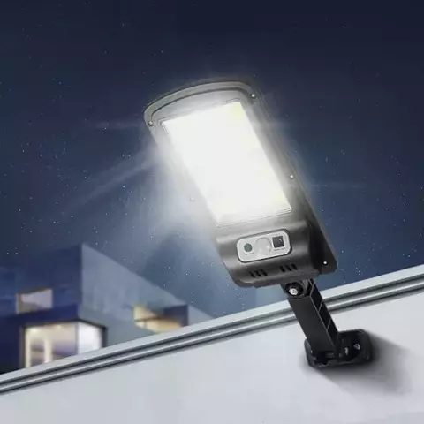 Lampe solaire 120 LED avec panneau extérieur Izoxis