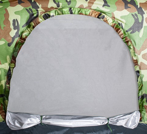 Tente touristique pour 4 personnes camouflage